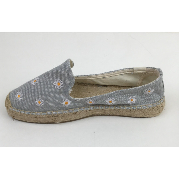 Soludos womens Daisy shoes Size 9 Smoking Slippers Slip On Flats Embroidered - Picture 5 of 16
